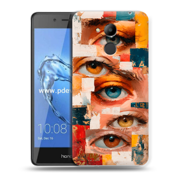 Пластиковый чехол на Huawei Honor 6C Pro с принтом Модный принт