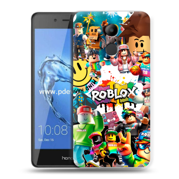 Пластиковый чехол на Huawei Honor 6C Pro с принтом Roblox Роблокс Пластиковый чехол на Huawei Honor 6C Pro с принтом Roblox Роблокс