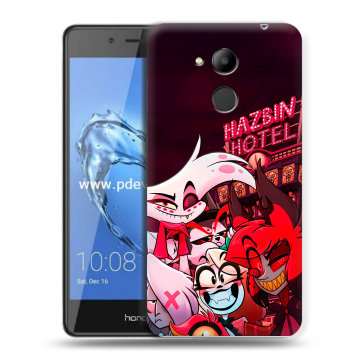 Пластиковый чехол на Huawei Honor 6C Pro с принтом Hazbin Hotel Отель Хазбин Пластиковый чехол на Huawei Honor 6C Pro с принтом Hazbin Hotel Отель Хазбин
