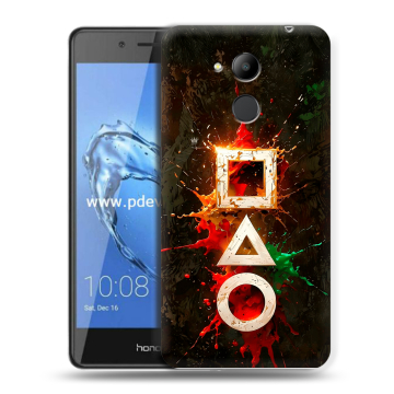 Пластиковый чехол на Huawei Honor 6C Pro с принтом Squid Game Игра кальмара Пластиковый чехол на Huawei Honor 6C Pro с принтом Squid Game Игра кальмара