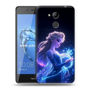 Пластиковый чехол на Huawei Honor 6C Pro с принтом Холодное сердце Frozen Пластиковый чехол на Huawei Honor 6C Pro с принтом Холодное сердце Frozen