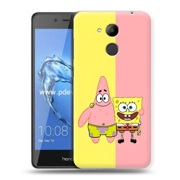 Пластиковый чехол на Huawei Honor 6C Pro с принтом Спанч боб Спанчбоб Пластиковый чехол на Huawei Honor 6C Pro с принтом Спанч боб Спанчбоб