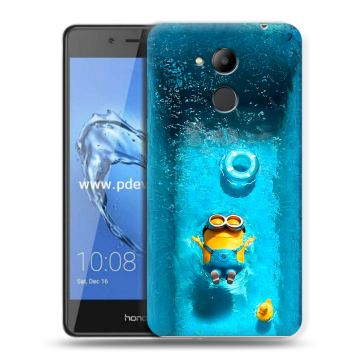 Пластиковый чехол на Huawei Honor 6C Pro с принтом Миньоны Пластиковый чехол на Huawei Honor 6C Pro с принтом Миньоны