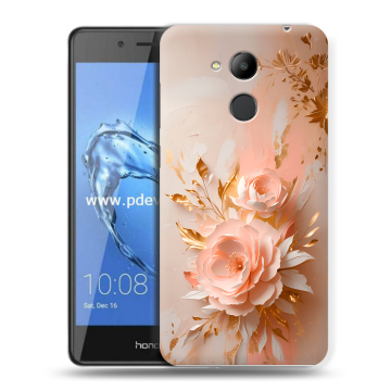 Пластиковый чехол на Huawei Honor 6C Pro с принтом женский