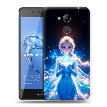 Пластиковый чехол на Huawei Honor 6C Pro с принтом Холодное сердце Frozen Пластиковый чехол на Huawei Honor 6C Pro с принтом Холодное сердце Frozen