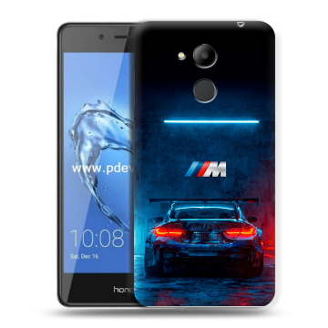 Пластиковый чехол на Huawei Honor 6C Pro с принтом BMW БМВ Пластиковый чехол на Huawei Honor 6C Pro с принтом BMW БМВ