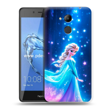 Пластиковый чехол на Huawei Honor 6C Pro с принтом Холодное сердце Frozen Пластиковый чехол на Huawei Honor 6C Pro с принтом Холодное сердце Frozen