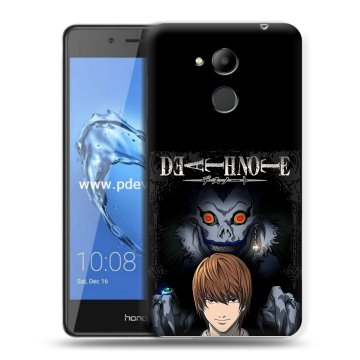 Пластиковый чехол на Huawei Honor 6C Pro с принтом Death note Тетрадь смерти