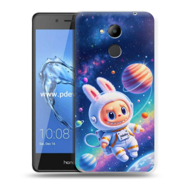 Пластиковый чехол на Huawei Honor 6C Pro с принтом Labubu Лабубу Пластиковый чехол на Huawei Honor 6C Pro с принтом Labubu Лабубу