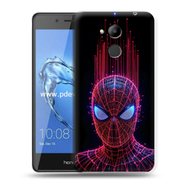 Пластиковый чехол на Huawei Honor 6C Pro с принтом Spiderman Человек паук Пластиковый чехол на Huawei Honor 6C Pro с принтом Spiderman Человек паук
