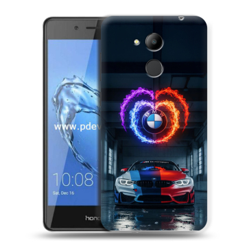 Пластиковый чехол на Huawei Honor 6C Pro с принтом BMW БМВ Пластиковый чехол на Huawei Honor 6C Pro с принтом BMW БМВ