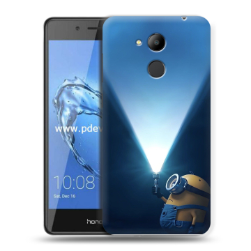 Пластиковый чехол на Huawei Honor 6C Pro с принтом Миньоны Пластиковый чехол на Huawei Honor 6C Pro с принтом Миньоны