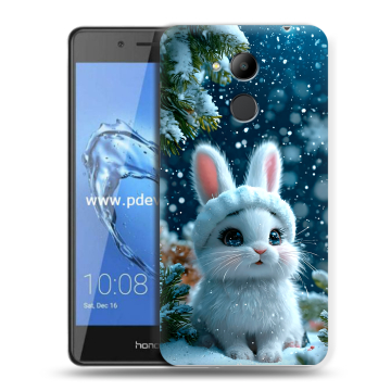 Пластиковый чехол на Huawei Honor 6C Pro с принтом Новый год