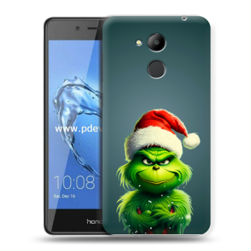 Пластиковый чехол на Huawei Honor 6C Pro с принтом Новый год