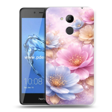 Пластиковый чехол на Huawei Honor 6C Pro с принтом женский Пластиковый чехол на Huawei Honor 6C Pro с принтом женский