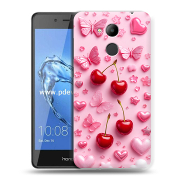 Пластиковый чехол на Huawei Honor 6C Pro с принтом для девочек Пластиковый чехол на Huawei Honor 6C Pro с принтом для девочек