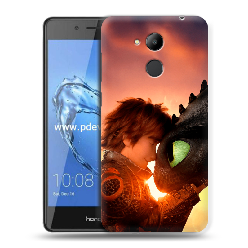 Пластиковый чехол на Huawei Honor 6C Pro с принтом Как приручить дракона Пластиковый чехол на Huawei Honor 6C Pro с принтом Как приручить дракона