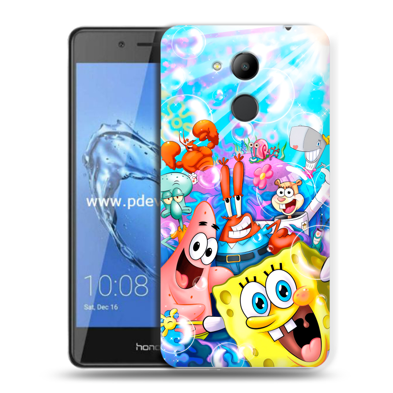 Пластиковый чехол на Huawei Honor 6C Pro с принтом спанчбоб спанч боб Пластиковый чехол на Huawei Honor 6C Pro с принтом спанчбоб спанч боб