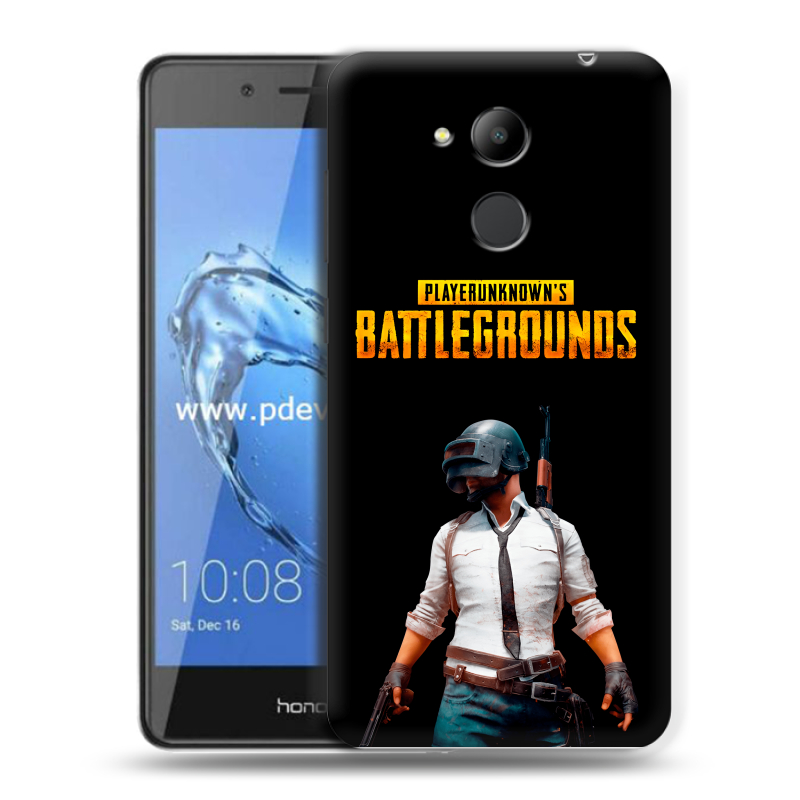 Пластиковый чехол на Huawei Honor 6C Pro с принтом PUGB ПАГБ Пластиковый чехол на Huawei Honor 6C Pro с принтом PUGB ПАГБ