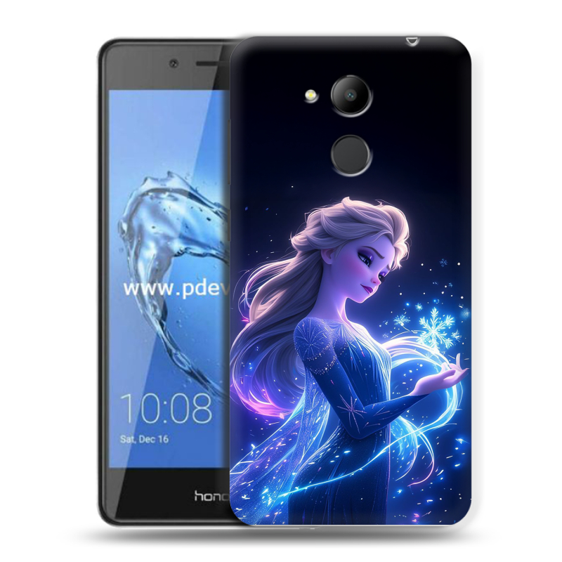 Пластиковый чехол на Huawei Honor 6C Pro с принтом Холодное сердце Frozen Пластиковый чехол на Huawei Honor 6C Pro с принтом Холодное сердце Frozen