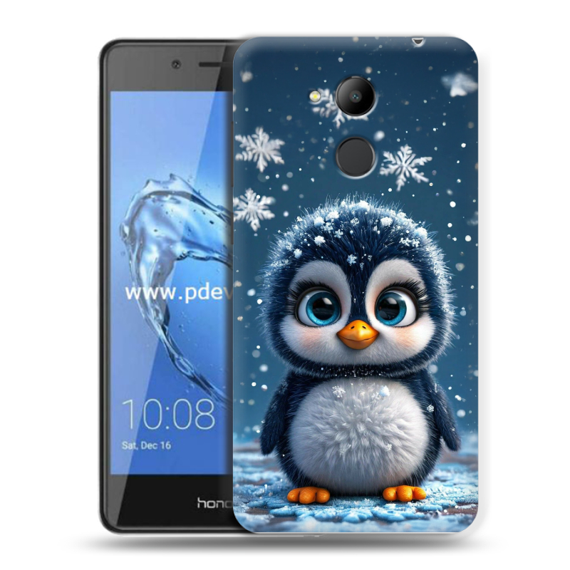 Пластиковый чехол на Huawei Honor 6C Pro с принтом Новый год Пластиковый чехол на Huawei Honor 6C Pro с принтом Новый год