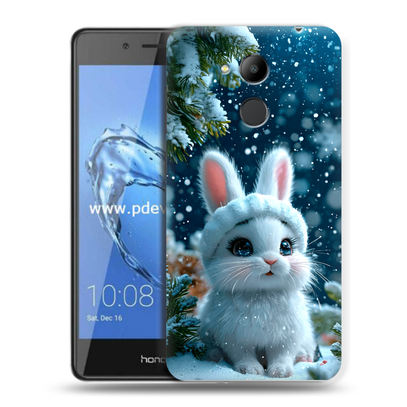 Пластиковый чехол на Huawei Honor 6C Pro с принтом Новый год Пластиковый чехол на Huawei Honor 6C Pro с принтом Новый год