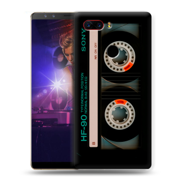 Пластиковый чехол на ZTE Nubia Z17S с принтом Кассета