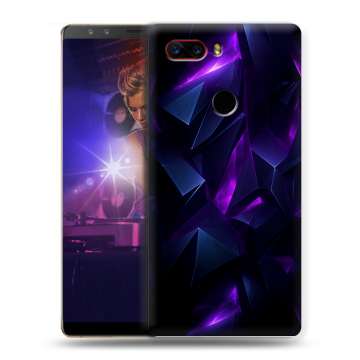 Пластиковый чехол на ZTE Nubia Z17S с принтом Абстракиция