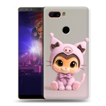 Пластиковый чехол на ZTE Nubia Z17S с принтом Куроми Kuromi 