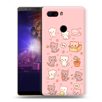Пластиковый чехол на ZTE Nubia Z17S с принтом Hello Kitty Хелоу Кити