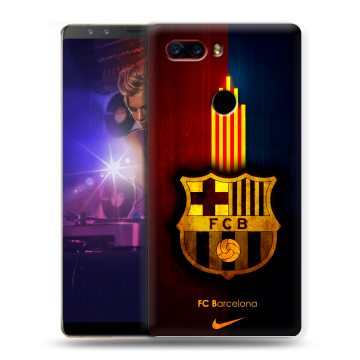 Пластиковый чехол на ZTE Nubia Z17S с принтом Барселона Barcelona