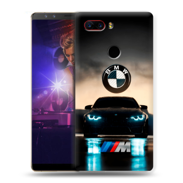 Пластиковый чехол на ZTE Nubia Z17S с принтом БМВ BMW