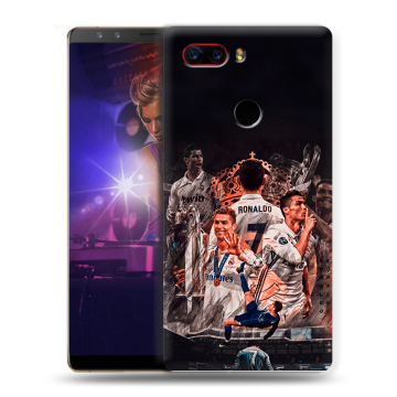 Пластиковый чехол на ZTE Nubia Z17S с принтом Реал Роналдо Real Ronaldo