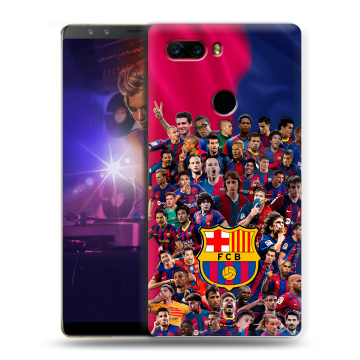 Пластиковый чехол на ZTE Nubia Z17S с принтом Барселона Barcelona