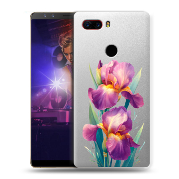 Пластиковый чехол на ZTE Nubia Z17S с принтом Цветы орхидеи