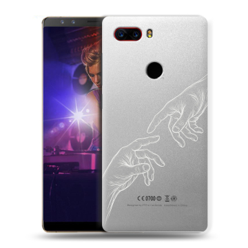 Пластиковый чехол на ZTE Nubia Z17S с принтом Сотворение мира