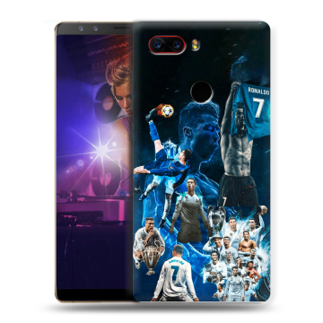Пластиковый чехол на ZTE Nubia Z17S с принтом Реал Роналдо