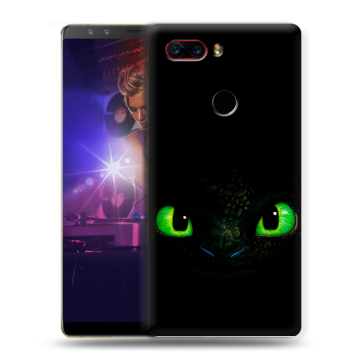 Пластиковый чехол на ZTE Nubia Z17S с принтом Как приручить дракона