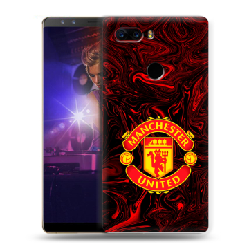 Пластиковый чехол на ZTE Nubia Z17S с принтом Manchester United