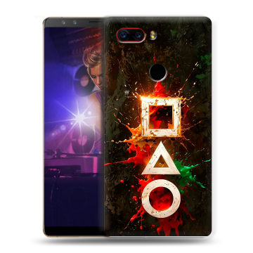 Пластиковый чехол на ZTE Nubia Z17S с принтом Squid Game Игра кальмара