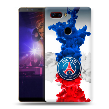 Пластиковый чехол на ZTE Nubia Z17S с принтом PSG ПСЖ