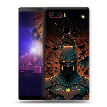 Пластиковый чехол на ZTE Nubia Z17S с принтом Batman Бэтмен