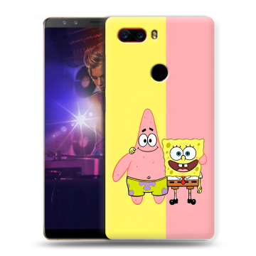 Пластиковый чехол на ZTE Nubia Z17S с принтом Спанч боб Спанчбоб