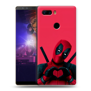 Пластиковый чехол на ZTE Nubia Z17S с принтом Дедпул Deadpool