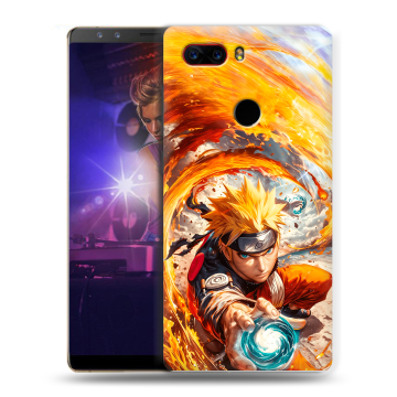 Пластиковый чехол на ZTE Nubia Z17S с принтом Аниме Наруто Naruto