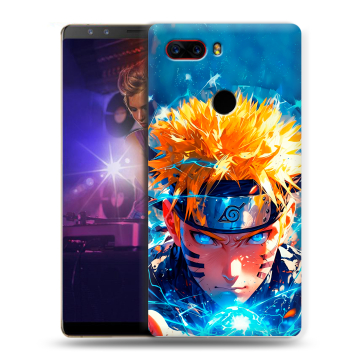 Пластиковый чехол на ZTE Nubia Z17S с принтом Аниме Наруто Naruto