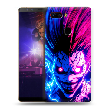 Пластиковый чехол на ZTE Nubia Z17S с принтом Death note Тетрадь смерти