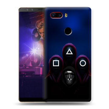Пластиковый чехол на ZTE Nubia Z17S с принтом Игра Кальмара