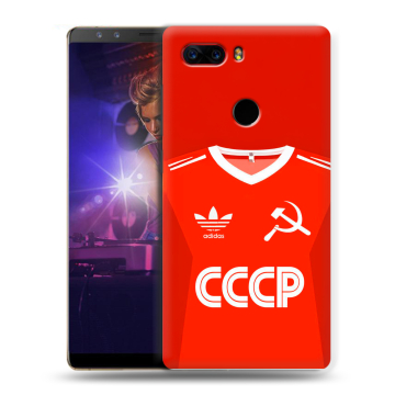 Пластиковый чехол на ZTE Nubia Z17S с принтом Флаг Герб СССР