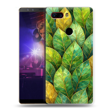 Пластиковый чехол на ZTE Nubia Z17S с принтом женский